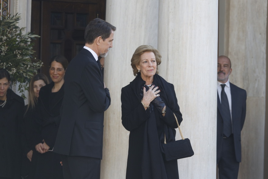 Κηδεία Κωνσταντίνου: Όλοι όσοι βρέθηκαν στην Μητρόπολη Αθηνών