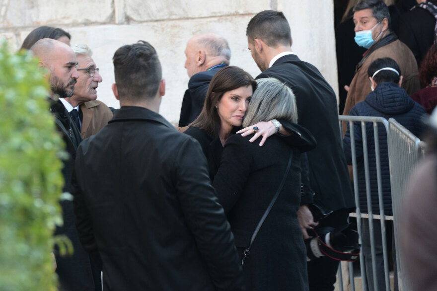 Κηδεία τέως βασιλιά Κωνσταντίνου: Οι ελληνικές παρουσίες - Δείτε φωτογραφίες