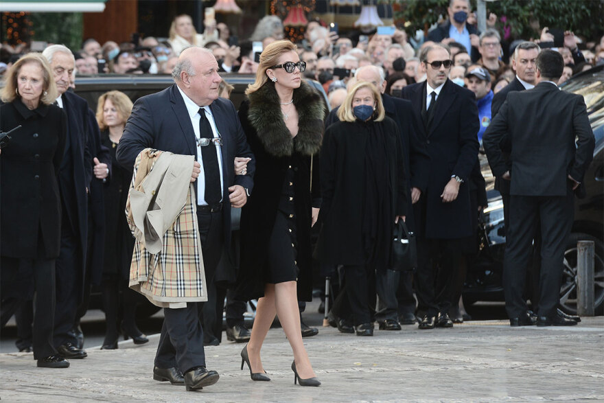 Κηδεία τέως βασιλιά Κωνσταντίνου: Οι ελληνικές παρουσίες - Δείτε φωτογραφίες