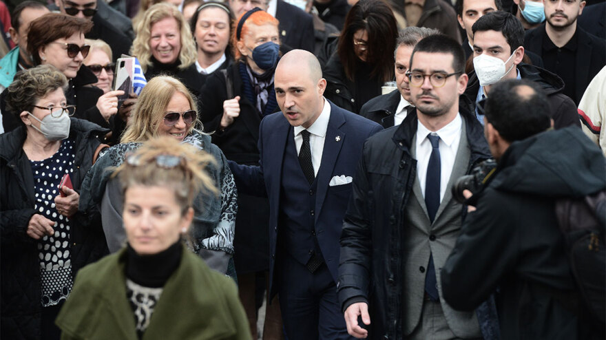 Κηδεία τέως βασιλιά Κωνσταντίνου: Οι ελληνικές παρουσίες - Δείτε φωτογραφίες