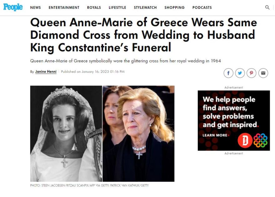 Κηδεία Κωνσταντίνου: Τι γράφουν τα διεθνή μέσα - Η Άννα Μαρία, το λαϊκό προσκύνημα και η ισπανική συμφιλίωση