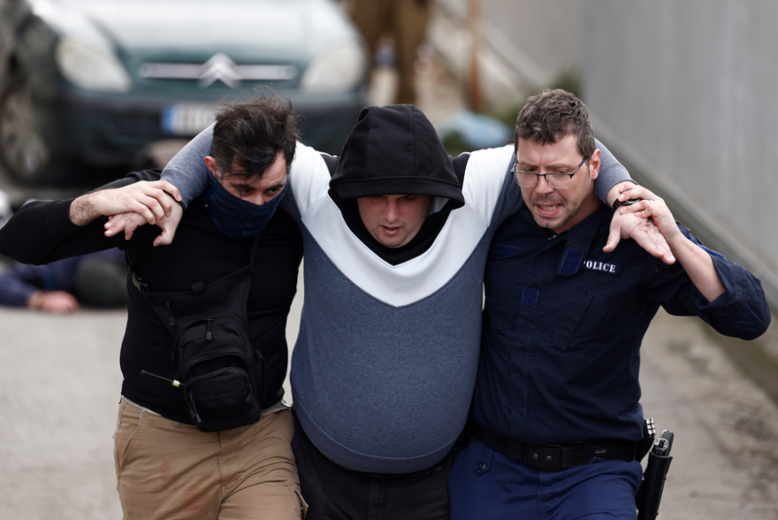 Θεσσαλονίκη: Προσομοίωση σεναρίου ενεργού εκτελεστή στο Αστυνομικό Μέγαρο - Δείτε φωτογραφίες