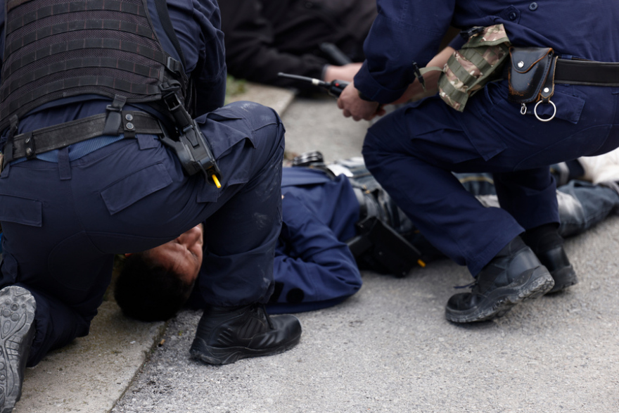 Θεσσαλονίκη: Προσομοίωση σεναρίου ενεργού εκτελεστή στο Αστυνομικό Μέγαρο - Δείτε φωτογραφίες