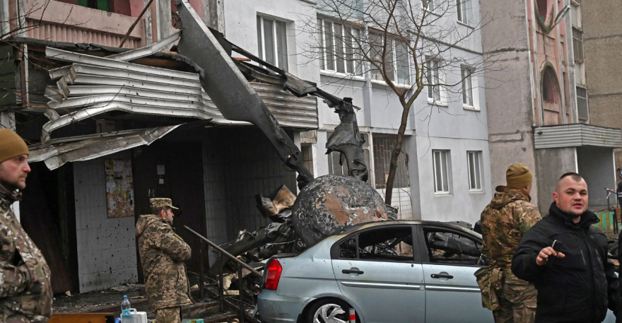 Ουκρανία: Τραγωδία με συντριβή ελικοπτέρου κοντά σε νηπιαγωγείο - Νεκρός ο υπουργός Εσωτερικών