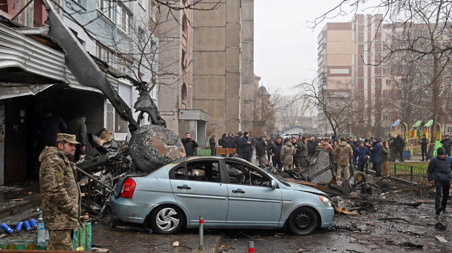 Ουκρανία: Τραγωδία με συντριβή ελικοπτέρου κοντά σε νηπιαγωγείο - Νεκρός ο υπουργός Εσωτερικών