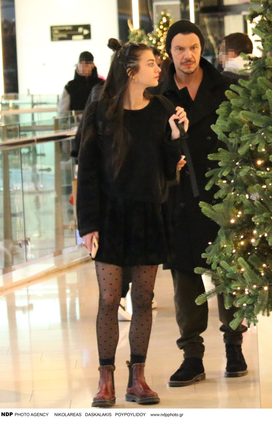 Ιωάννης Παπαζήσης - Αναστασία Παντούση: Μαζί για ψώνια σε εμπορικό κέντρο