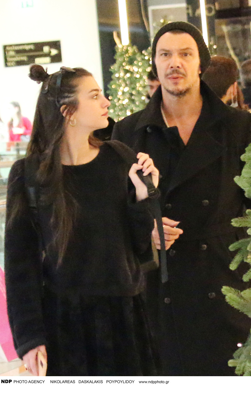 Ιωάννης Παπαζήσης - Αναστασία Παντούση: Μαζί για ψώνια σε εμπορικό κέντρο