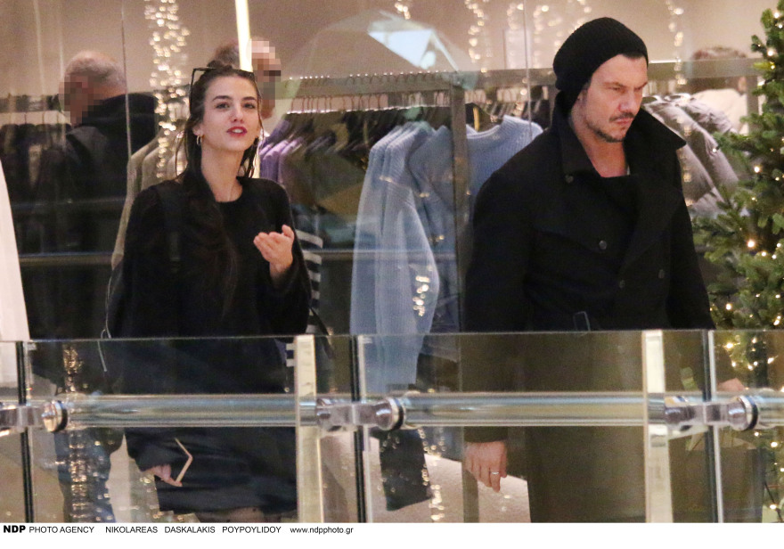 Ιωάννης Παπαζήσης - Αναστασία Παντούση: Μαζί για ψώνια σε εμπορικό κέντρο