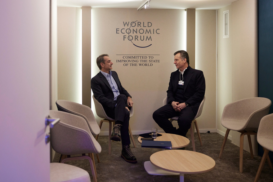 Μητσοτάκης από Νταβός: Τρία χρόνια μετά, η εικόνα της Ελλάδας έχει αλλάξει καταλυτικά