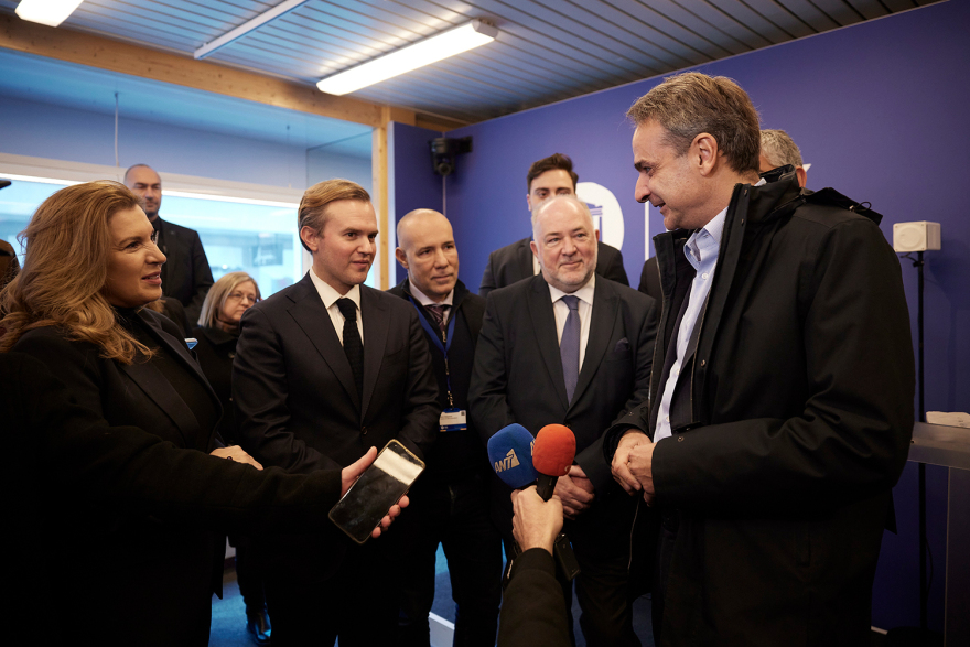 Μητσοτάκης από Νταβός: Τρία χρόνια μετά, η εικόνα της Ελλάδας έχει αλλάξει καταλυτικά