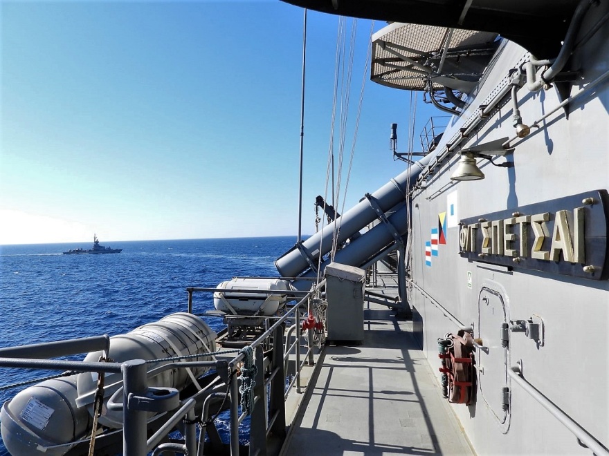 Συνεκπαίδευση Μονάδων του Πολεμικού Ναυτικού με πλοίο του Πολεμικού Ναυτικού του Ισραήλ