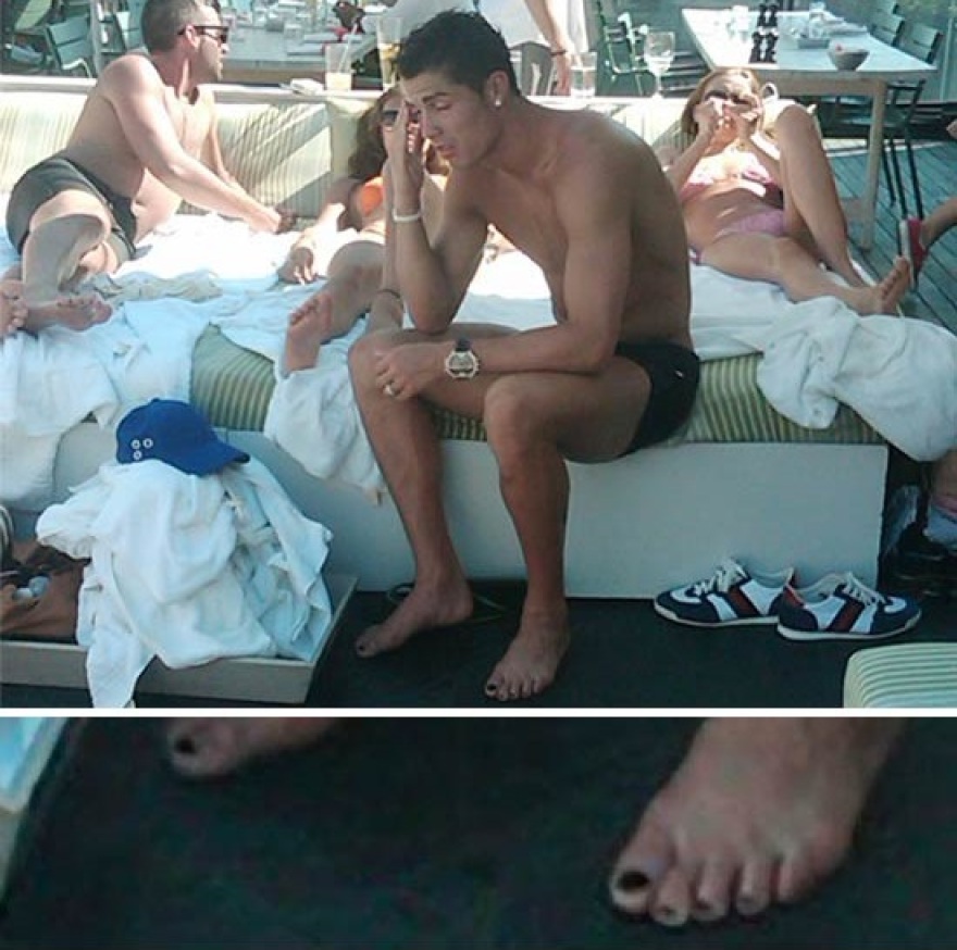 Κριστιάνο Ρονάλντο: Πόζαρε με τον Ενγκάνου και τα βαμμένα του νύχια έγιναν viral