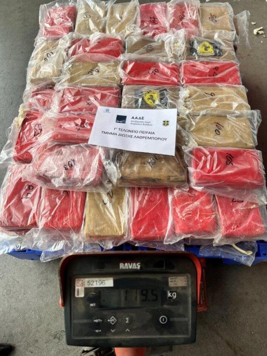 ΑΑΔΕ: Κατάσχεση ναρκωτικών ουσιών αξίας 5 εκατ. ευρώ