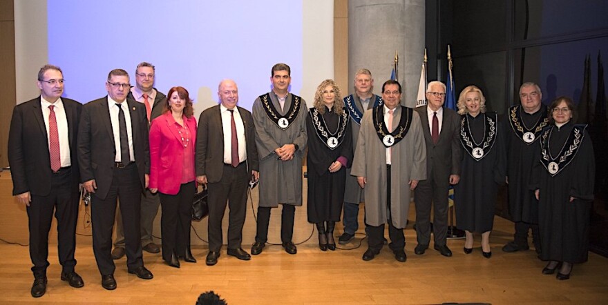  Α. Μπουντουβής-ΠΑΔΑ: Ο πρύτανης του ΕΜΠ ανακηρύχθηκε επίτιμος καθηγητής 