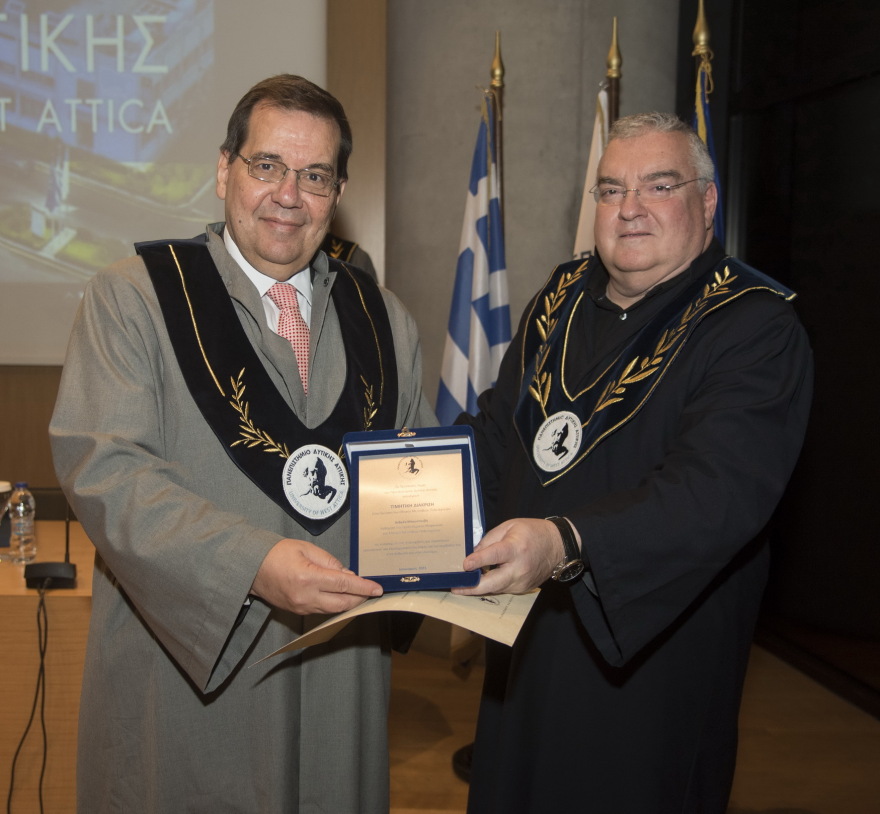  Α. Μπουντουβής-ΠΑΔΑ: Ο πρύτανης του ΕΜΠ ανακηρύχθηκε επίτιμος καθηγητής 