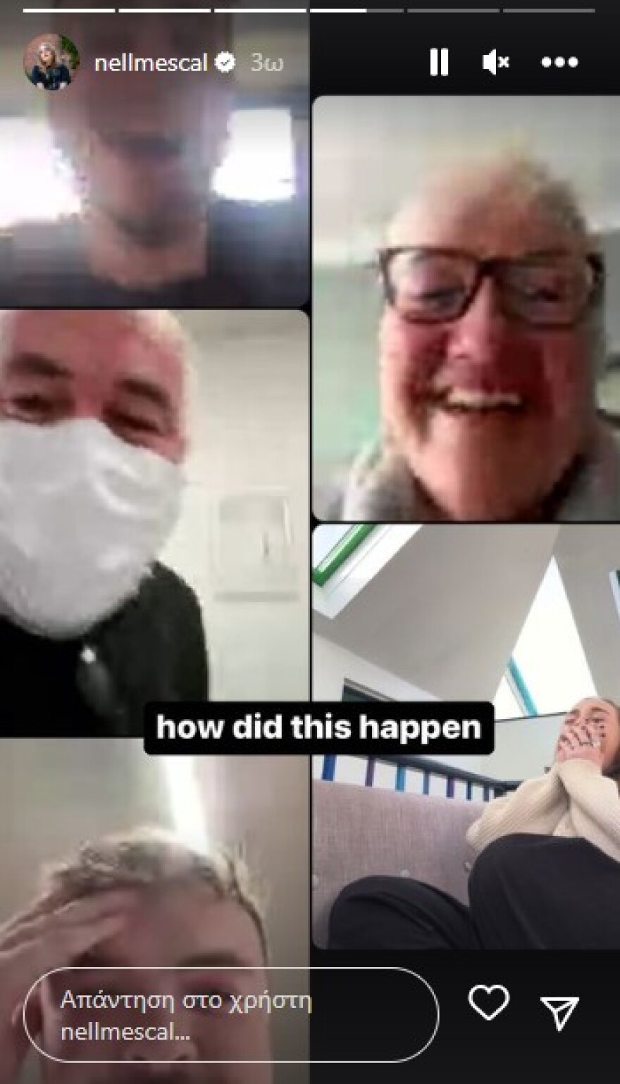 Όσκαρ 2023 - Πολ Μέσκαλ: Στιγμιότυπα από τη στιγμή που μαθαίνει ότι είναι υποψήφιος