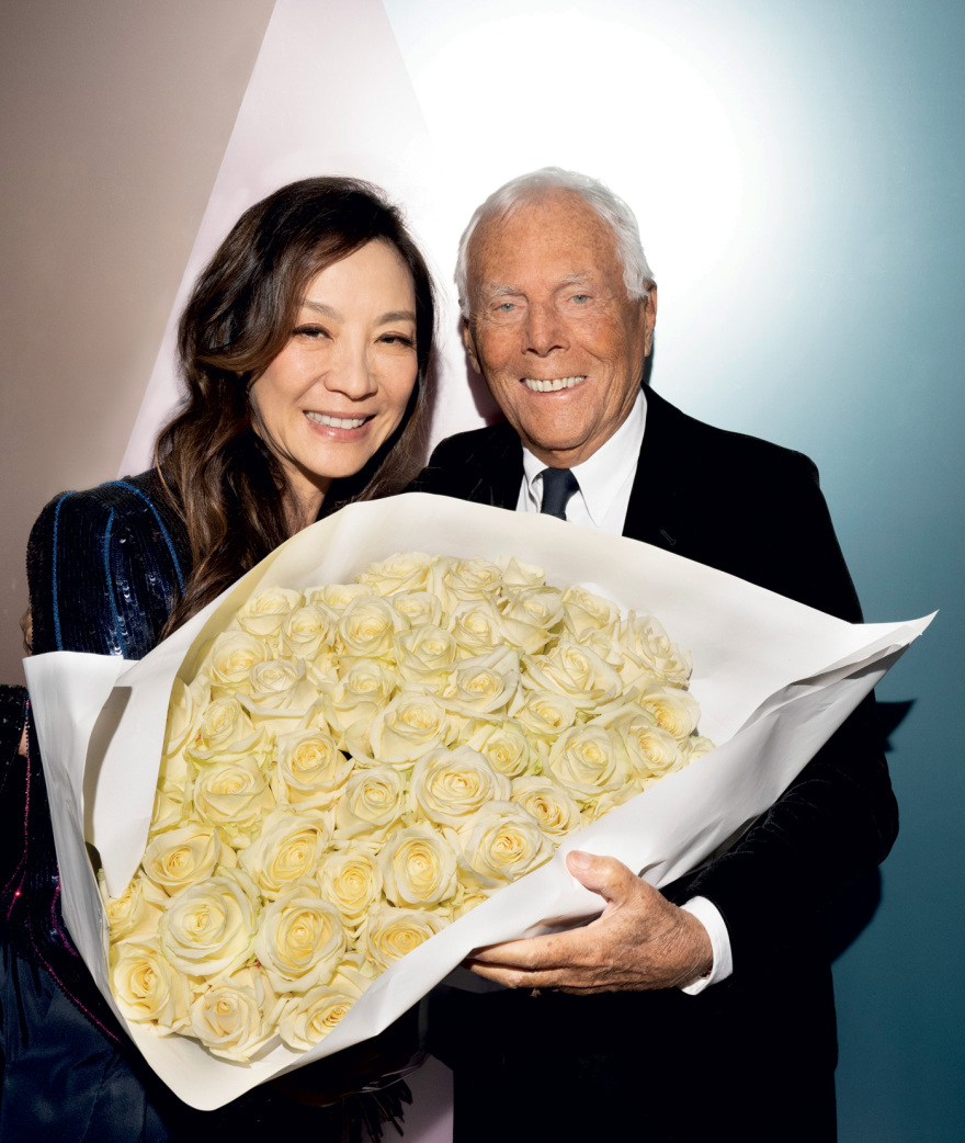 Στο Παρίσι με τον Τζόρτζιο Αρμάνι: «Έχω ακόμα πολλά να δώσω» 