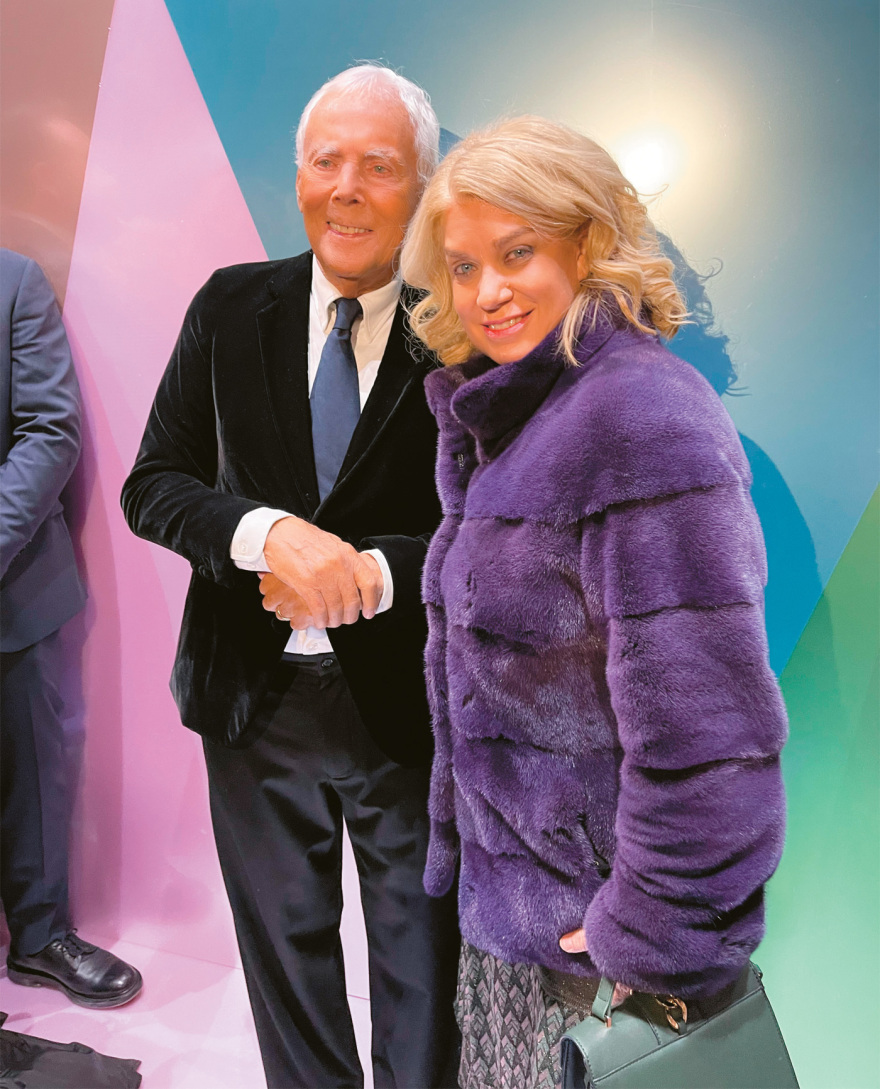 Στο Παρίσι με τον Τζόρτζιο Αρμάνι: «Έχω ακόμα πολλά να δώσω» 