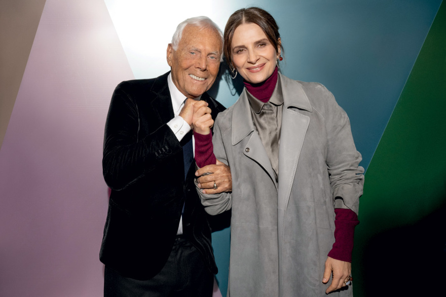 Στο Παρίσι με τον Τζόρτζιο Αρμάνι: «Έχω ακόμα πολλά να δώσω» 