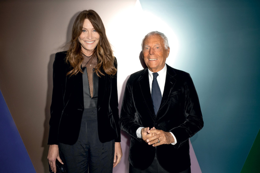 Στο Παρίσι με τον Τζόρτζιο Αρμάνι: «Έχω ακόμα πολλά να δώσω» 