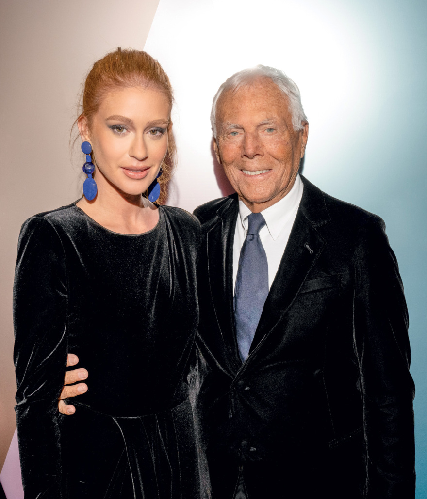 Στο Παρίσι με τον Τζόρτζιο Αρμάνι: «Έχω ακόμα πολλά να δώσω» 