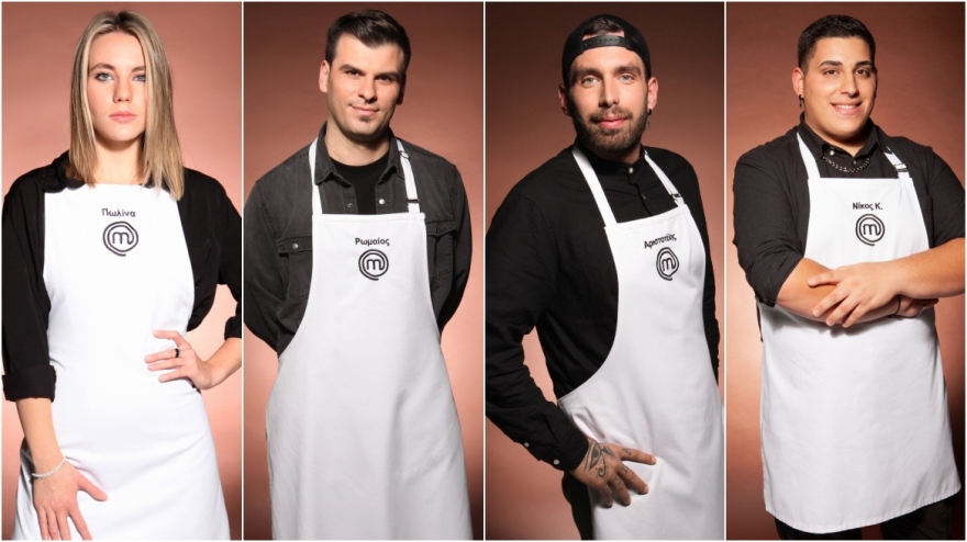 Masterchef: Ποιοι είναι οι παίκτες που διεκδικούν το έπαθλο του διαγωνισμού μαγειρικής 
