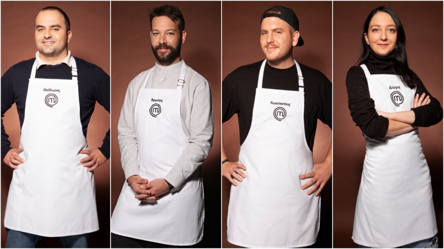 Masterchef: Ποιοι είναι οι παίκτες που διεκδικούν το έπαθλο του διαγωνισμού μαγειρικής 
