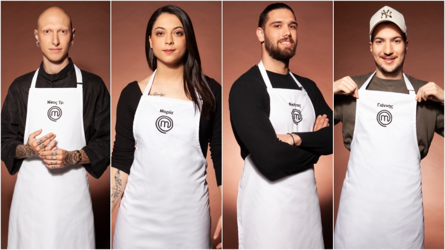 Masterchef: Ποιοι είναι οι παίκτες που διεκδικούν το έπαθλο του διαγωνισμού μαγειρικής 