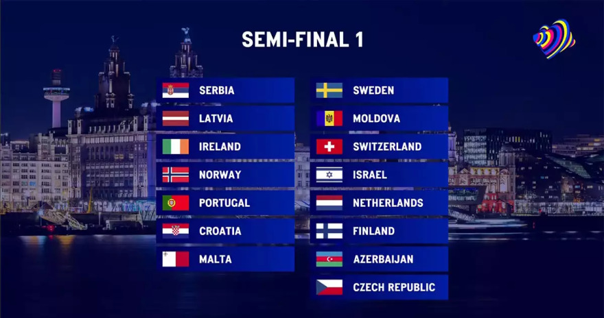 Eurovision 2023: Σε ποιον ημιτελικό θα διαγωνιστούν Ελλάδα και Κύπρος