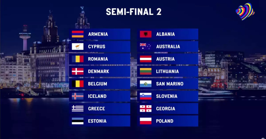 Eurovision 2023: Σε ποιον ημιτελικό θα διαγωνιστούν Ελλάδα και Κύπρος