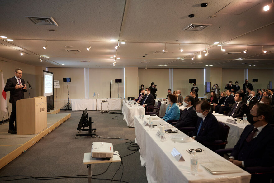 Μητσοτάκης από Ιαπωνία: Υπάρχουν πολλοί πειστικοί λόγοι για να επενδύσει στην Ελλάδα μια ιαπωνική εταιρεία