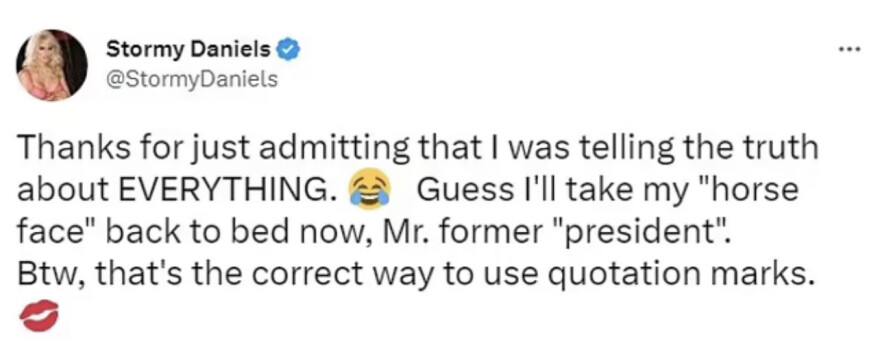 Ντόναλντ Τραμπ: Οι νέες δικαστικές περιπέτειές του και η... αλογομούρα πορνοστάρ Στόρμι Ντάνιελς