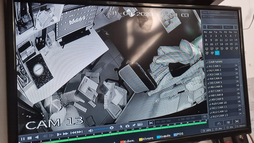 Θεσσαλονίκη - Βίντεο-ντοκουμέντο: Ένοπλη ληστεία σε κατάστημα take away με λεία 2.500 ευρώ