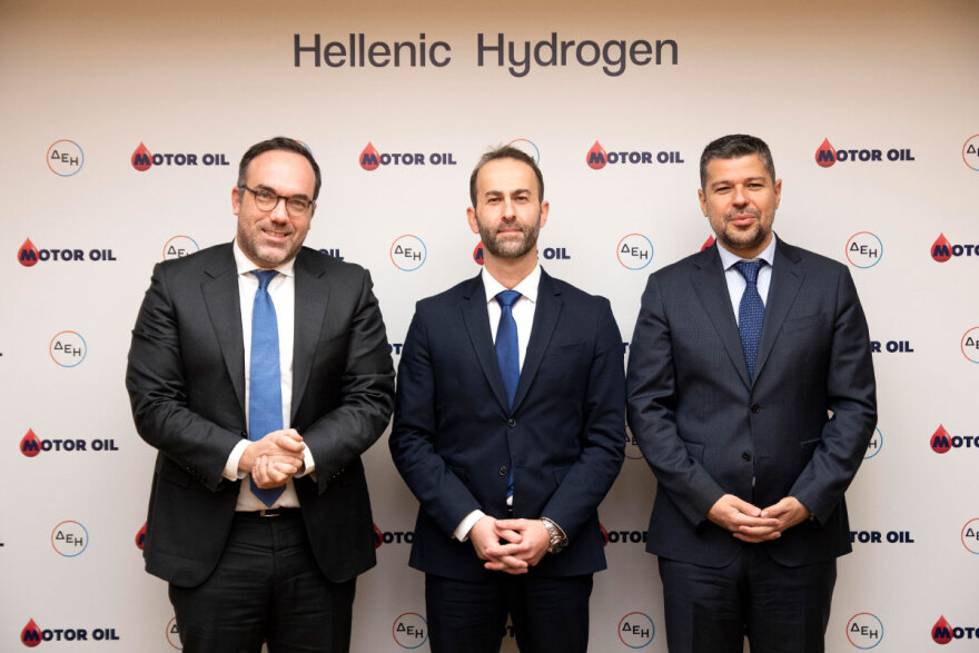 «Hellenic Hydrogen» Επίσημη σύσταση της κοινοπρακτικής εταιρείας των Μotor Oil και ΔEH