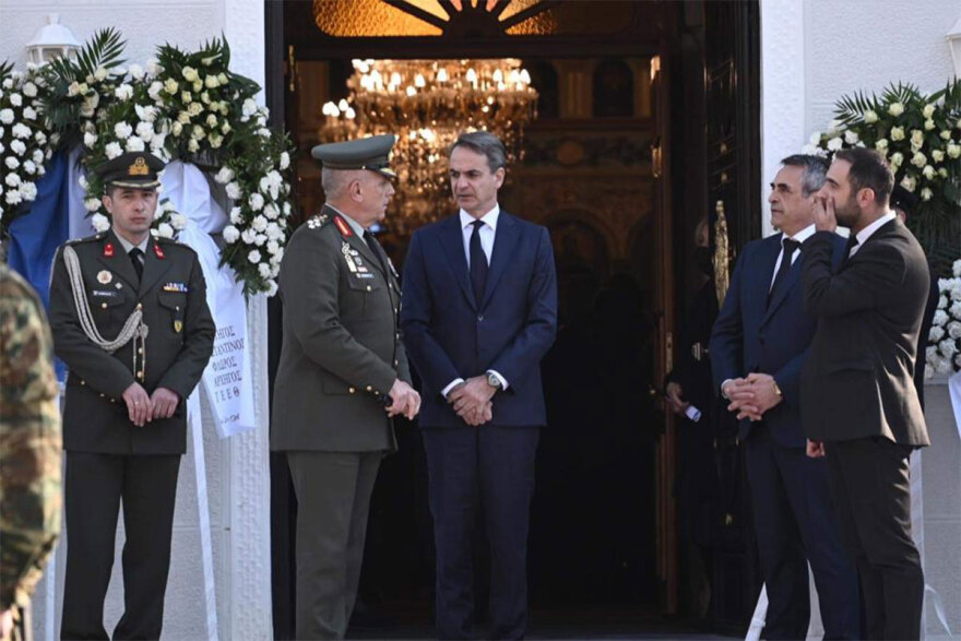 Πτώση Phantom F-4: Θρήνος στην κηδεία του υποσμηναγού Μάριου - Μιχαήλ Τουρούτσικα - Δείτε βίντεο