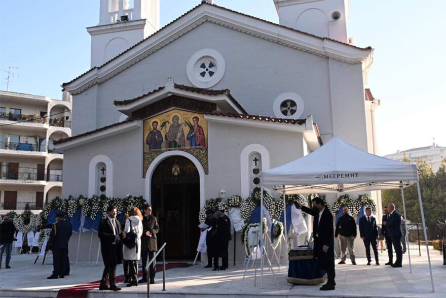 Πτώση Phantom F-4: Θρήνος στην κηδεία του υποσμηναγού Μάριου - Μιχαήλ Τουρούτσικα - Δείτε βίντεο