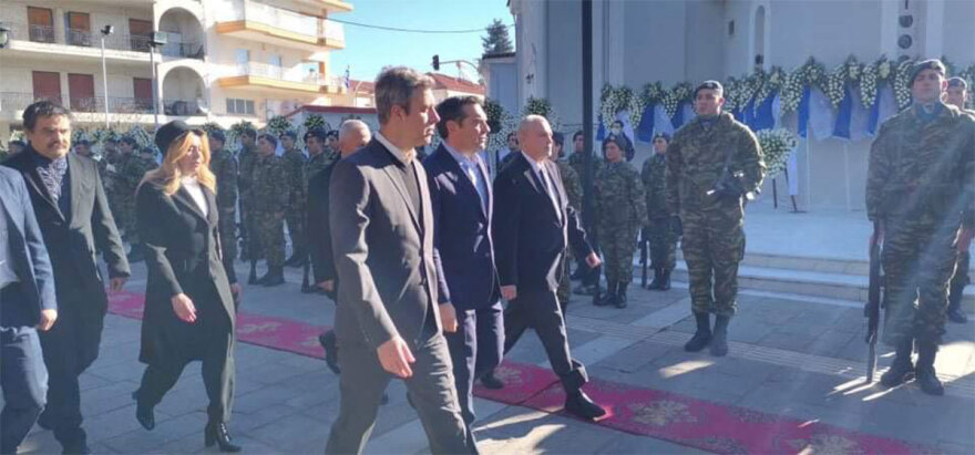 Πτώση Phantom F-4: Θρήνος στην κηδεία του υποσμηναγού Μάριου - Μιχαήλ Τουρούτσικα - Δείτε βίντεο