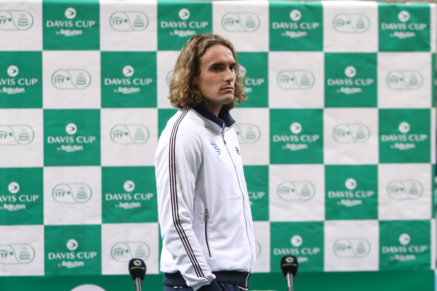 Τσιτσιπάς: «Όνειρο μου να κερδίσουμε τα επόμενα χρόνια το Davis Cup»