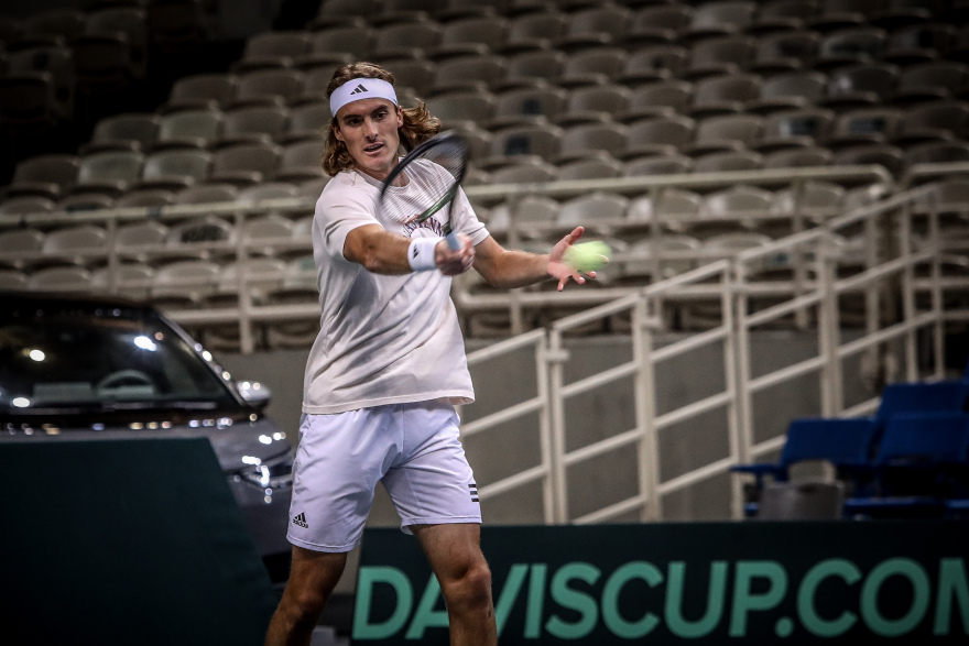  Davis Cup: Πρεμιέρα με Τσιτσιπά το Σάββατο στο ΟΑΚΑ 