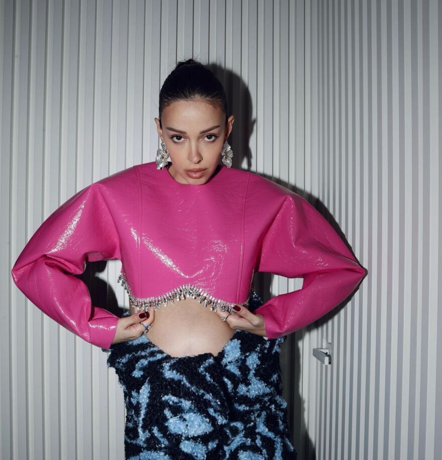 Ελένη Φουρέιρα: «Κρατάω ζεστή τη φουσκωμένη μου κοιλιά από την "Μπάρμπαρα"» 