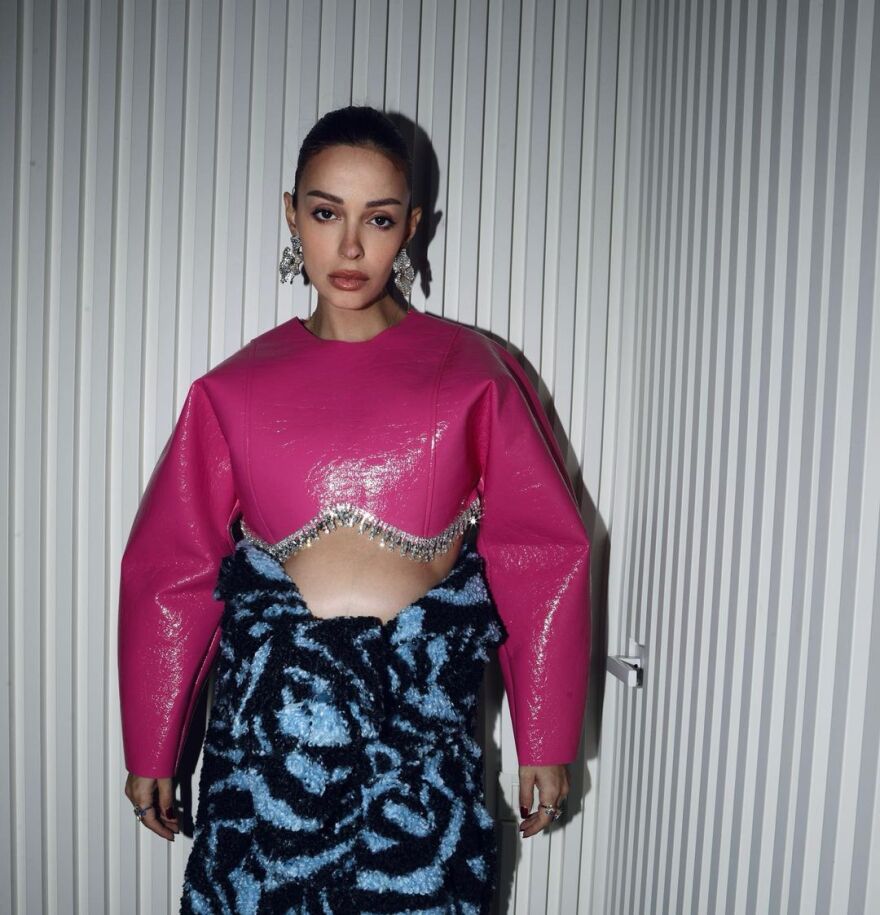 Ελένη Φουρέιρα: «Κρατάω ζεστή τη φουσκωμένη μου κοιλιά από την "Μπάρμπαρα"» 