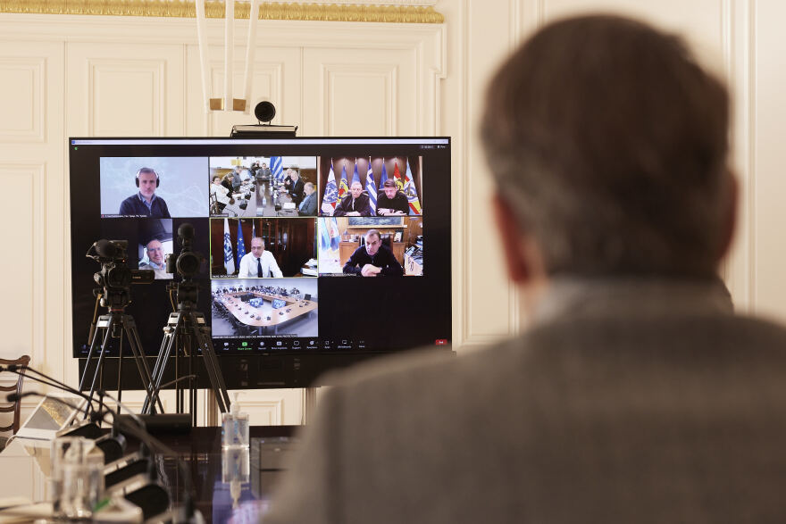 Μητσοτάκης για κακοκαιρία «Μπάρμπαρα»: Η ανταπόκριση του κρατικού μηχανισμού ήταν πολύ ικανοποιητική 