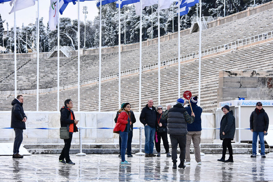 Κακοκαιρία «Μπάρμπαρα»: Παραμυθένιες εικόνες από το κέντρο της Αθήνας - Στα λευκά και το Ζάππειο