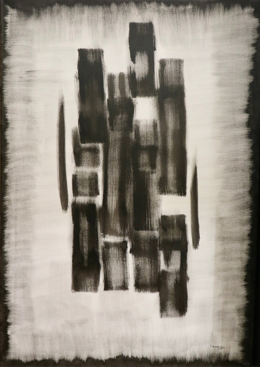 Εγκαίνια της πρώτης ατομικής έκθεσης του Γιώργου Δουατζή