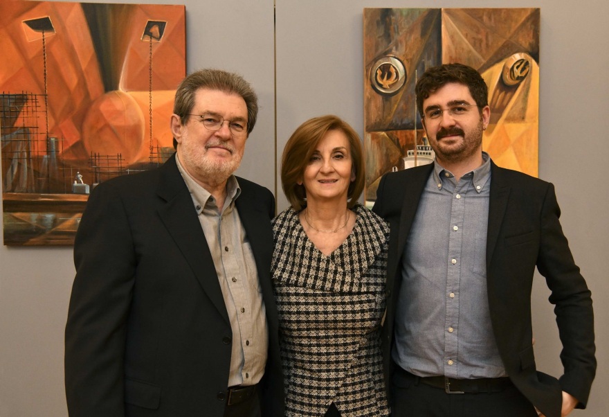 Γιάννης Μίχας - Ατομική έκθεση ζωγραφικής: «Από σκουριά κι αλμύρα»