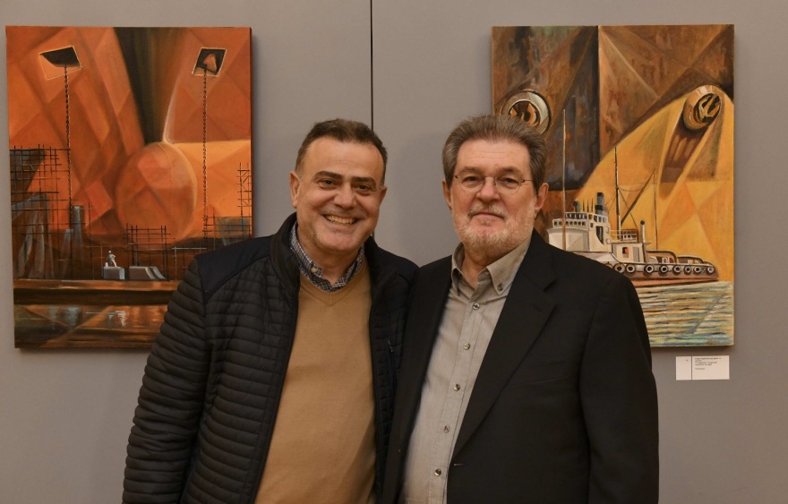 Γιάννης Μίχας - Ατομική έκθεση ζωγραφικής: «Από σκουριά κι αλμύρα»