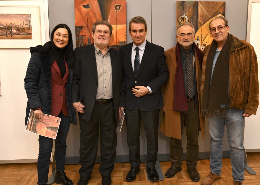 Γιάννης Μίχας - Ατομική έκθεση ζωγραφικής: «Από σκουριά κι αλμύρα»