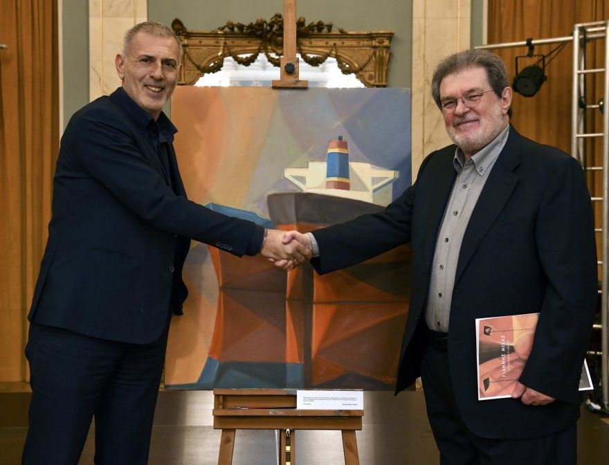 Γιάννης Μίχας - Ατομική έκθεση ζωγραφικής: «Από σκουριά κι αλμύρα»