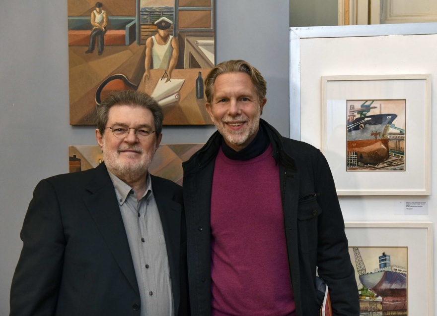 Γιάννης Μίχας - Ατομική έκθεση ζωγραφικής: «Από σκουριά κι αλμύρα»