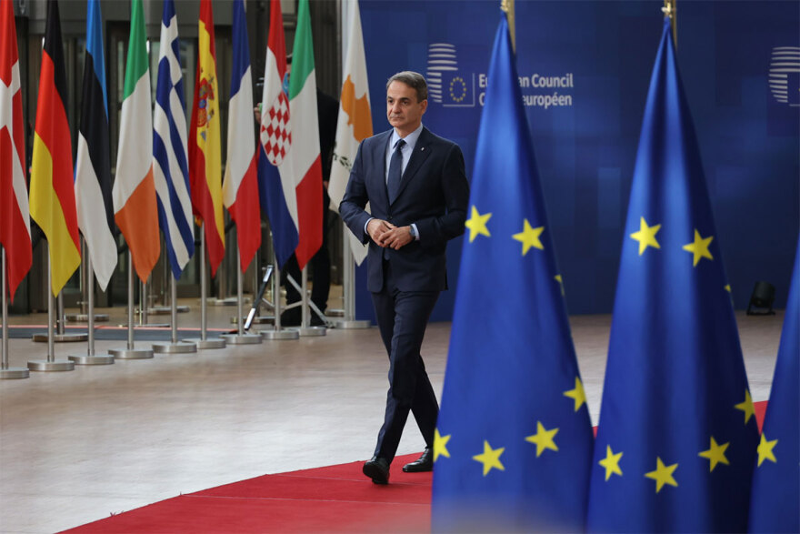 Μητσοτάκης από Βρυξέλλες: Η Ελλάδα θα σταθεί στο πλευρό της Τουρκίας και της Συρίας